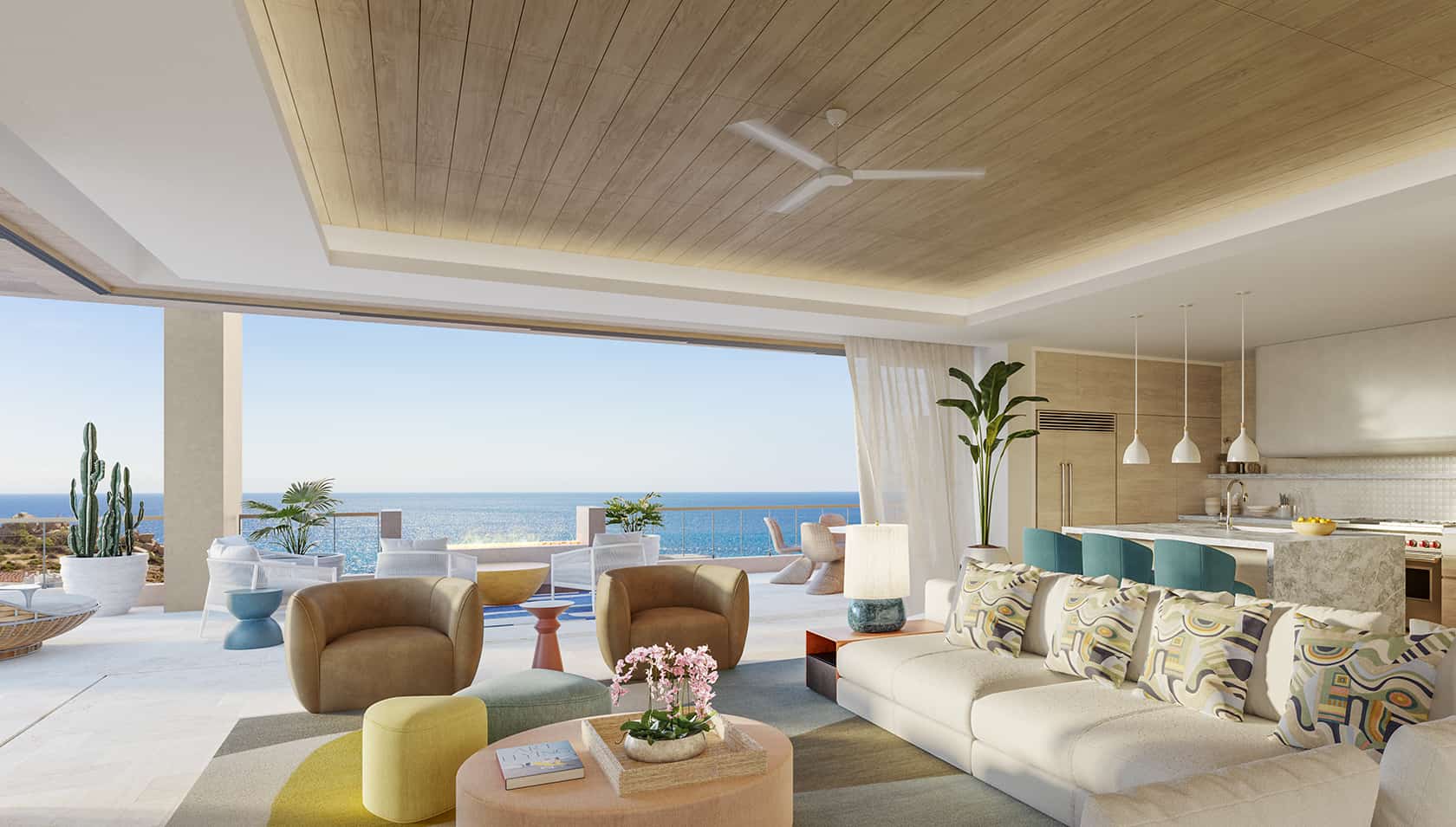 Las Viudas Penthouse Living gallery 1